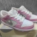 April Skateboards x SB Dunk Low Running Shoes-Pink/White-971354
