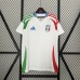 2024 Italy Away White Jersey Kit short Sleeve (Shirt + Short)-5776985