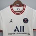 Retro 21/22 Paris Saint-Germain PSG Third Away Wihte Jersey Kit short sleeve-6125128