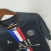 Retro 19/20 Paris Saint-Germain PSG Away Black Jersey Kit short sleeve-3017330