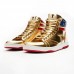 Trump Never Surrender High Top Sneakers Running Shoes-Gold-4264789