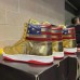 Trump Never Surrender High Top Sneakers Running Shoes-Gold-4264789