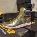 Trump Never Surrender High Top Sneakers Running Shoes-Gold-4264789