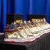 Trump Never Surrender High Top Sneakers Running Shoes-Gold-4264789