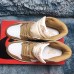 Air​ Jordan 1 ​High AJ1 Running Shoes-Khaki/White-5690673