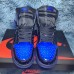 Air​ Jordan 1 ​High AJ1 Running Shoes-Black/Blue-3881587