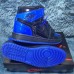 Air​ Jordan 1 ​High AJ1 Running Shoes-Black/Blue-3881587