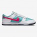 SB Dunk Low“Dusty Cactus”Running Shoes-White/Blue-1627540