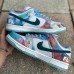 Futura Laboratories x SB Dunk Low Running Shoes-White/Blue-4681376
