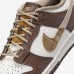SB Dunk Low“Brown Plaid”Running Shoes-Brown/White-6823142