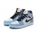 Air​ Jordan 1 ​High AJ1 Running Shoes-Blue/Black-7564838