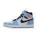 Air​ Jordan 1 ​High AJ1 Running Shoes-Blue/Black-7564838