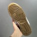 SB Dunk Low Running Shoes-White/Brown-2951626