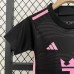24/25 Kids Miami Away Black Kids Jersey Kit short Sleeve (Shirt + Short)-9835841
