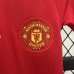Retro 07/08 Kids Manchester United M-U UEFA Champions League Home Red Kids Jersey Kit short Sleeve (Shirt + Short)-7712643