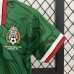 Retro 1998 Kids Mexico Home Kids Green Jersey Kit short Sleeve (Shirt + Short)-4884390