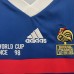 Retro Kids 1998 France Home Kids Blue Jersey Kit short Sleeve (Shirt + Short)-1919091