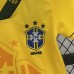 Retro Kids 93/94 Brazil Home Kids Yellow Jersey Kit short Sleeve (Shirt + Short)-3027279