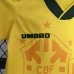 Retro Kids 93/94 Brazil Home Kids Yellow Jersey Kit short Sleeve (Shirt + Short)-3027279