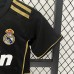 Retro 11/12 Kids Real Madrid Away Black Kids Jersey Kit short Sleeve (Shirt + Short)-8120536