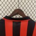 Retro 90/91 AC Milan Home Black Red Jersey Kit short sleeve-6625359