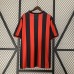 Retro 90/91 AC Milan Home Black Red Jersey Kit short sleeve-6625359