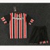 24/25 Sao Paulo Futebol Clube Away Black Red Kids Jersey Kit short Sleeve (Shirt + Short)-7375963
