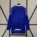 Retro 1998 Japan Home Blue Jersey Kit Long Sleeve-2374545