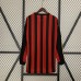 Retro 13/14 AC Milan Home Red Black Jersey Kit Long Sleeve-4656151