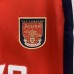 Retro 98/99 Arsenal Home Red White Jersey Kit Long Sleeve-5578097