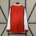 Retro 98/99 Arsenal Home Red White Jersey Kit Long Sleeve-5578097