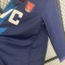 Retro 95/96 Arsenal Away Blue Jersey Kit Long Sleeve-5858225