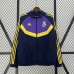 24/25 Real Madrid Trench Coat Reversible Navy Blue Windbreaker Long Sleeve-8556225
