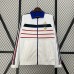 2024 France Trench Coat Reversible White Blue Windbreaker Long Sleeve-2250728