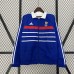 2024 France Trench Coat Reversible White Blue Windbreaker Long Sleeve-2250728