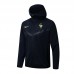 2024 France Black Hooded Edition Classic Jacket Training Suit (Top+Pant)-2579216