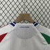 2024 Kids Italy Away White Kids Jersey Kit short Sleeve (Shirt + Short)-8955364