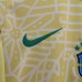 2024 Kids Brazil Home Yellow Kids Jersey Kit short Sleeve (Shirt + Short)-2608140