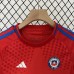 2024 Kids Chile Home Red Kids Jersey Kit short Sleeve (Shirt + Short)-8027670