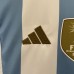 2024 Kids Argentina Home White Blue Kids Jersey Kit short Sleeve (Shirt + Short)-1411068