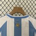 2024 Kids Argentina Home White Blue Kids Jersey Kit short Sleeve (Shirt + Short)-1411068