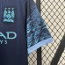 Retro 15/16 Manchester City Away Navy Blue Jersey Kit short sleeve-1334185