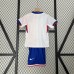 2024 Kids France Away White Kids Jersey Kit short Sleeve (Shirt + Short)-4671911