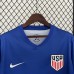 2024 USA Away Blue Red Jersey Kit short sleeve-7918293