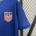 2024 USA Away Blue Red Jersey Kit short sleeve-7918293