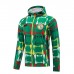 2024 Senegal Windbreaker Green Edition Classic Jacket Hooded Training Suit (Windbreaker + Long Pant)-7077149
