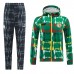 2024 Senegal Windbreaker Green Edition Classic Jacket Hooded Training Suit (Windbreaker + Long Pant)-7077149
