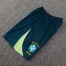 2024 Brazil Training Blue Jersey Kit short Sleeve (Shirt + Short)-3659742