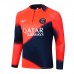 24/25 Paris Saint-Germain PSG Red Navy Blue Edition Classic Jacket Training Suit (Top+Pant)-5450677