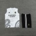 24/25 Real Madrid Training White Gray Jersey Kit Sleeveless (Vest + Short)-3100894